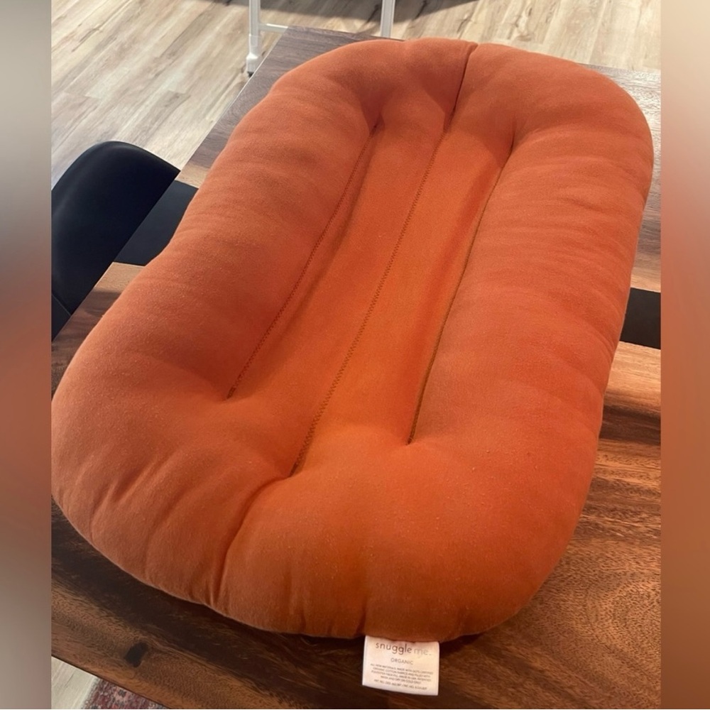 Snuggle Me Baby Lounger - Gingerbread